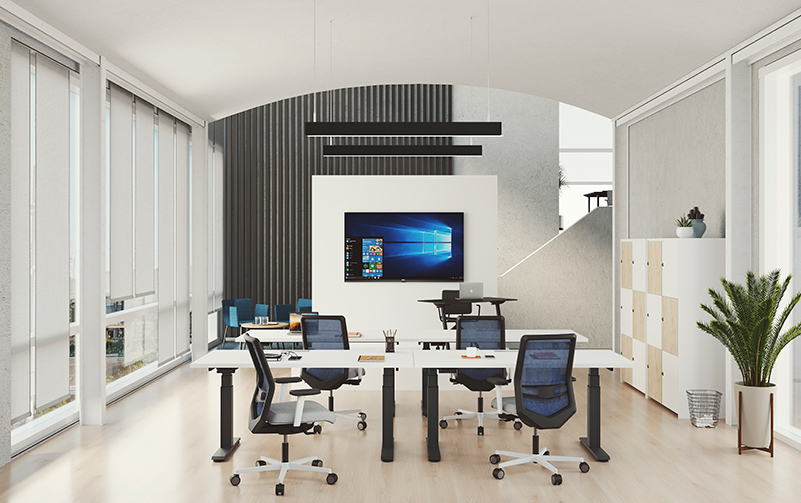 Mesa de oficina elevable Emo-Vity de Emobok - La Oficina Online